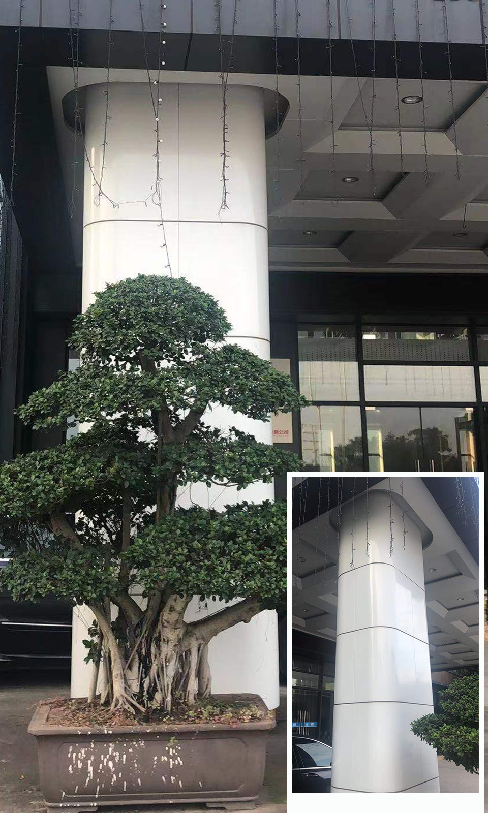 重慶津浦辦公大樓外立柱項(xiàng)目涂料效果 重慶津浦辦公大樓外立柱項(xiàng)目涂料施工效果展示